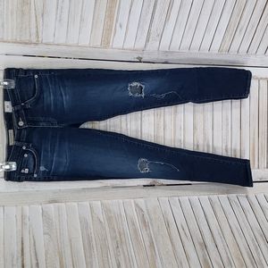 Ag Adriano Goldschmied The Legging Skinny Ankle Distressed Jeans